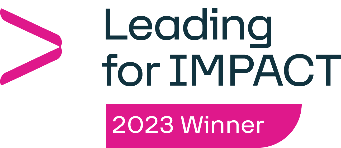 Leading with IMPACT Logo